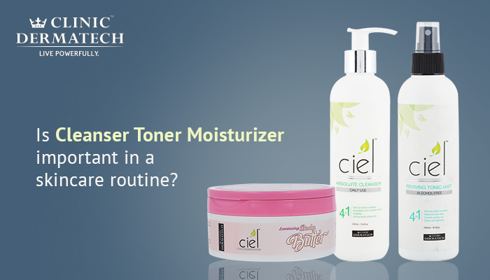 Cleanser Toner Moisturizer