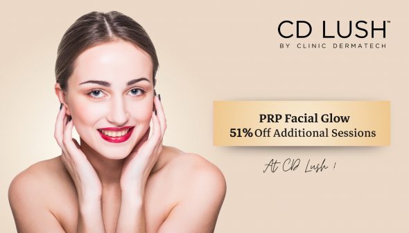 PRP Facial Glow – 51% Off Additional Sessions at CD Lush!